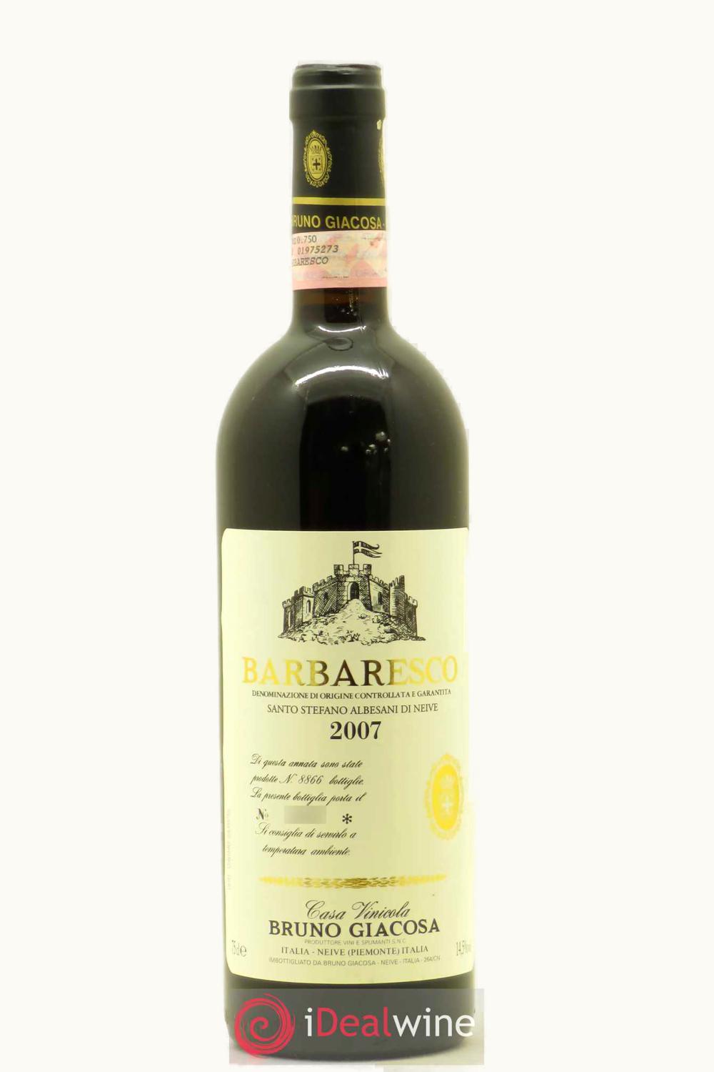 Bruno Giacosa Barbaresco, 1983