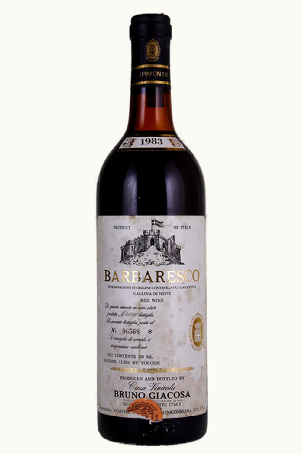 Bruno Giacosa Gallina di Neive, 1983