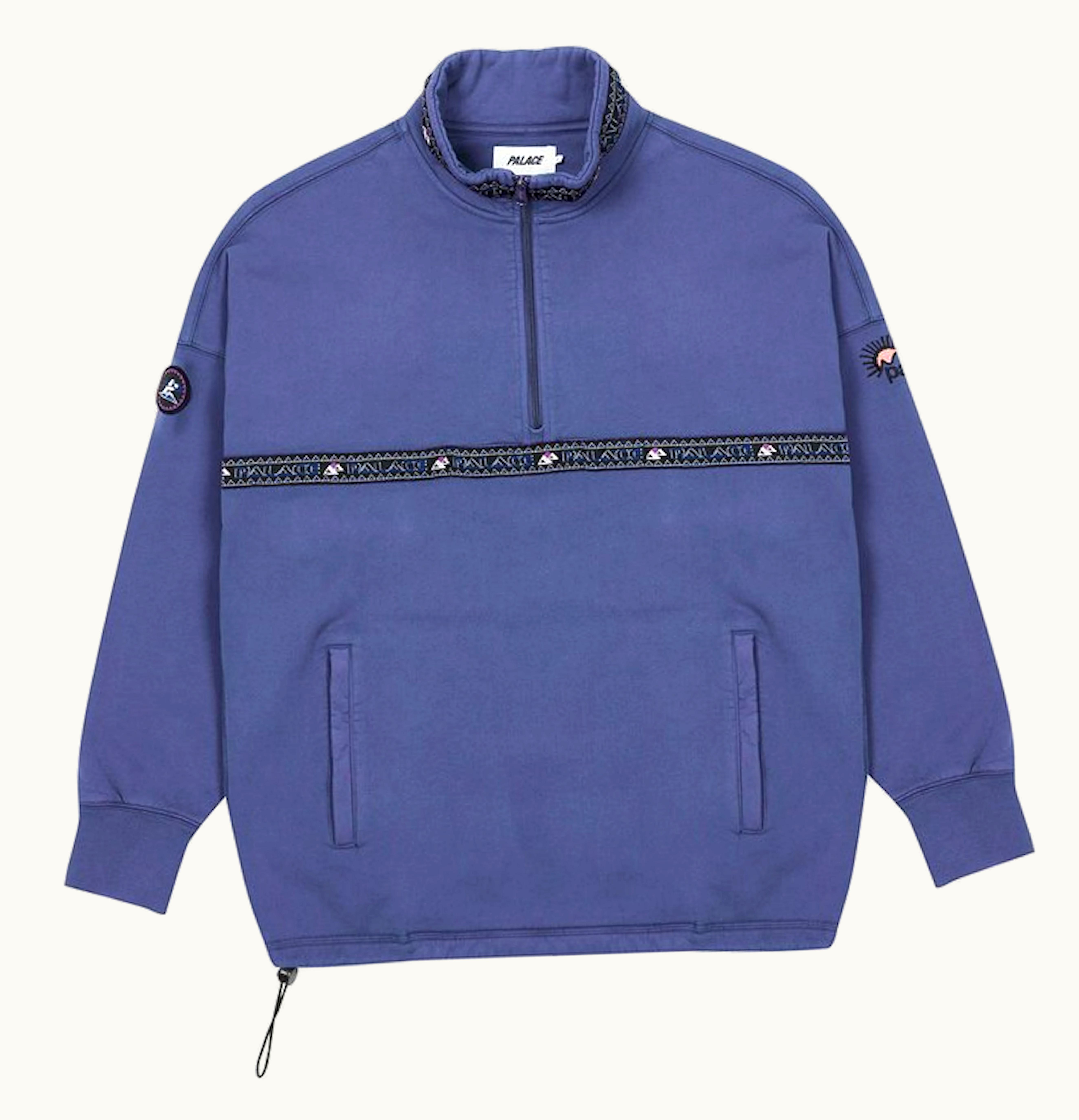 Palace Palace Zen Half Zip Navy