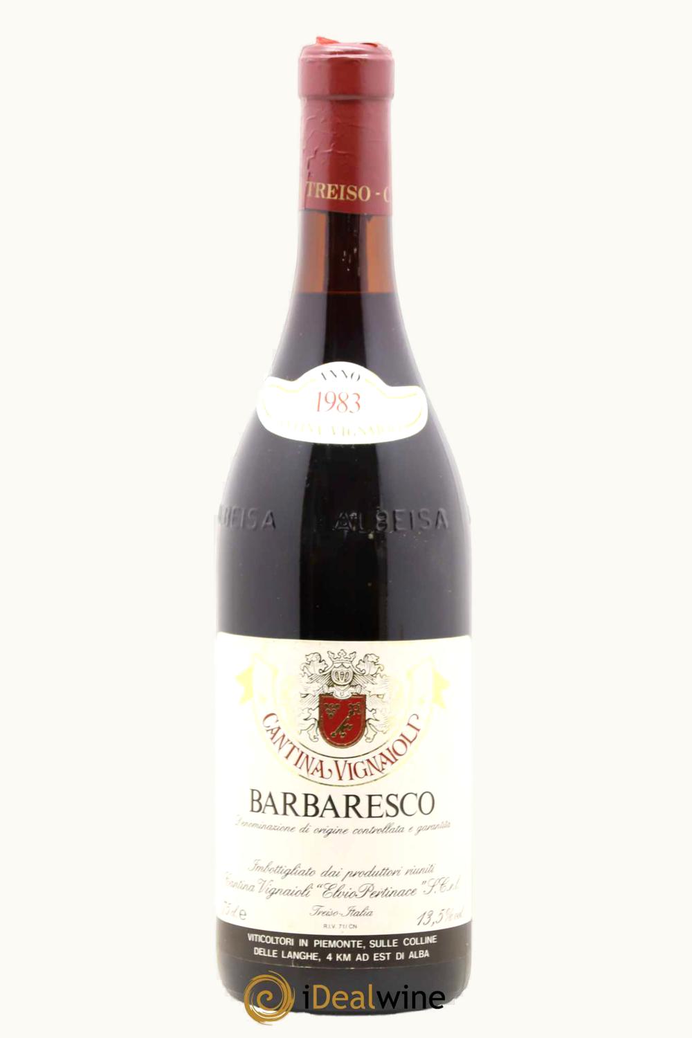 Cantina VIgnaioli Elvio Pertinace Barbaresco, 1983
