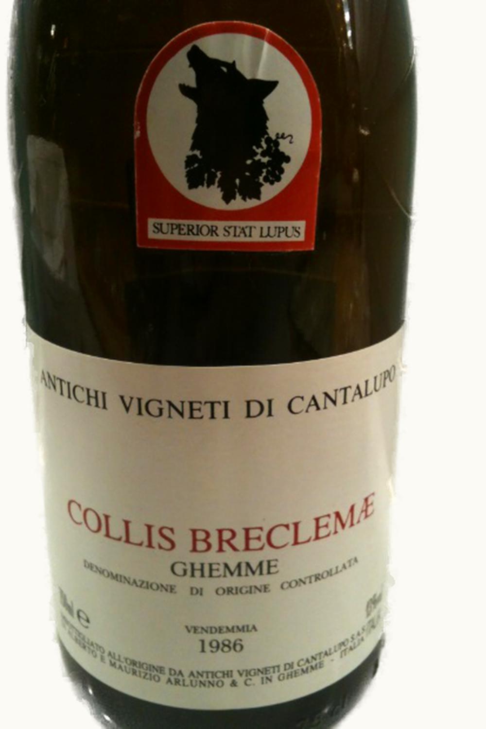 Antiche Vigneti di Cantalupo Collis Breclemae, 1983