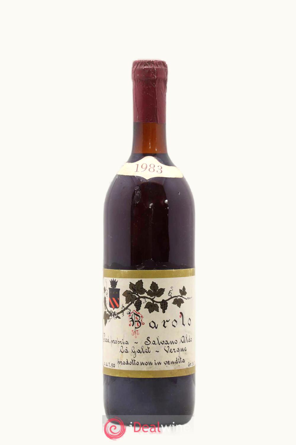 Salvano Barolo, 1983
