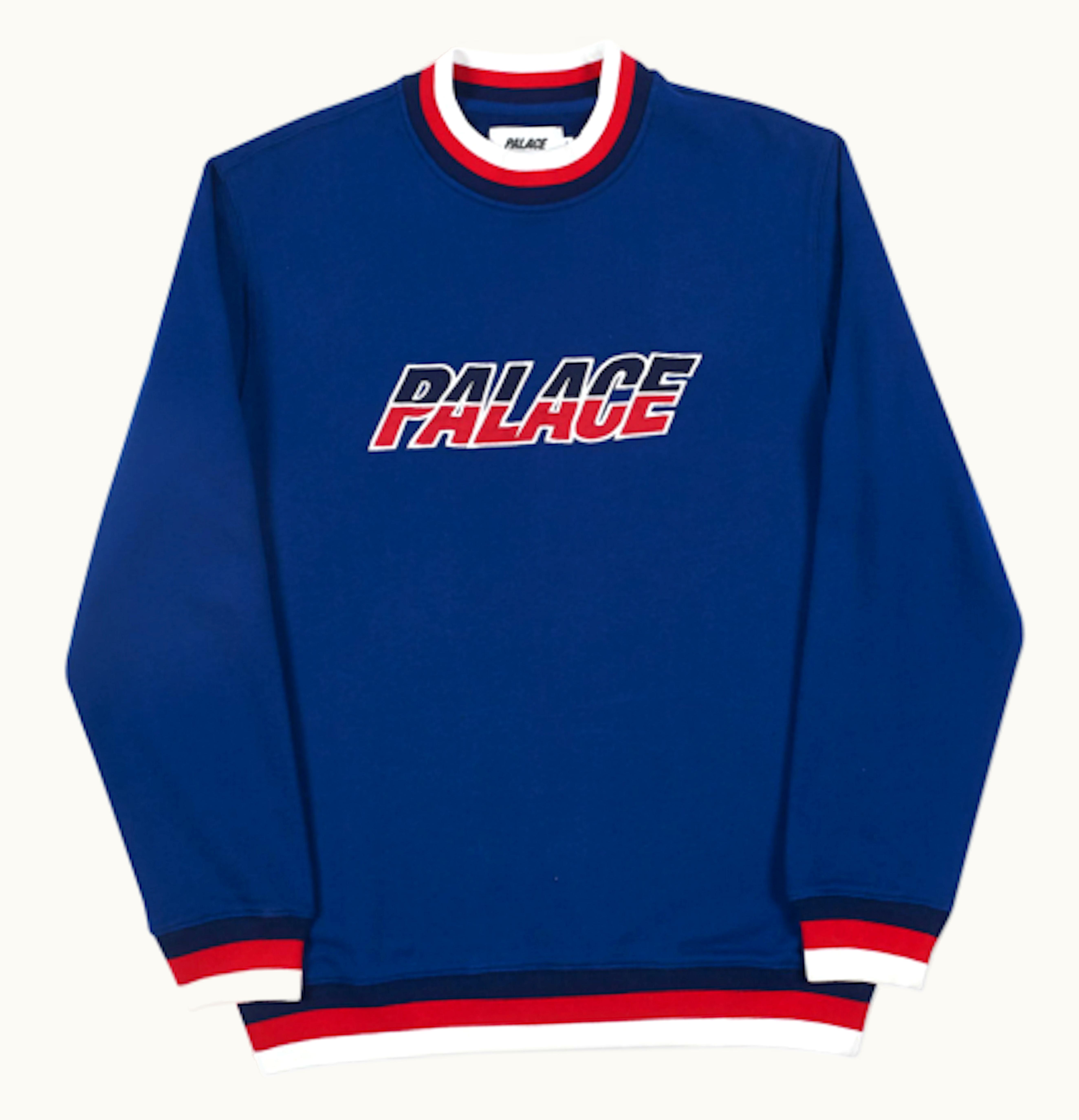 Palace Palace Split Handle Crew Blue
