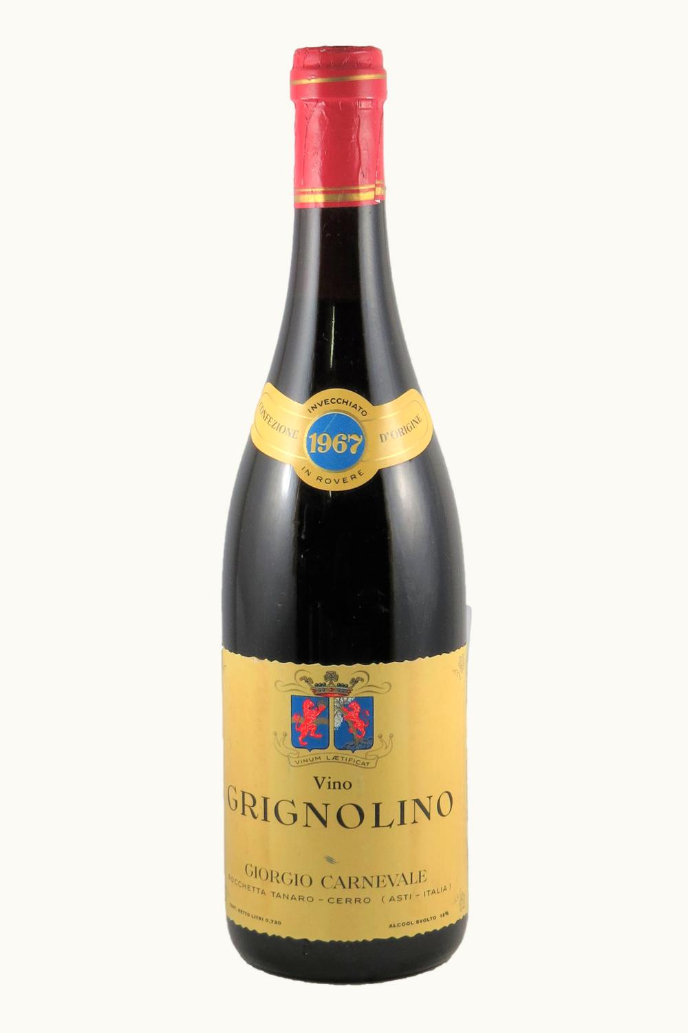 Giorgio Carnevale Grignolino, 1983