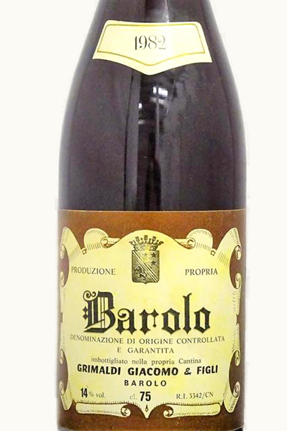 Giacomo Grimaldi Barolo, 1982