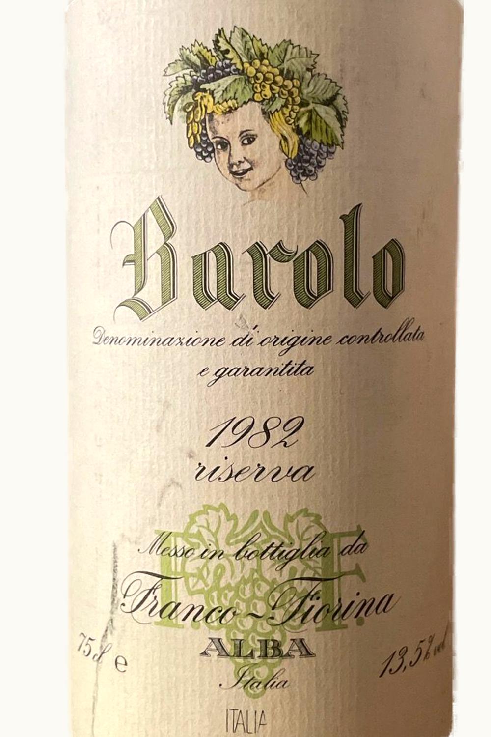 Franco Fiorina Riserva, 1982
