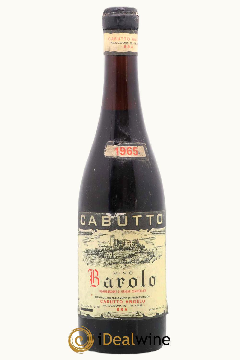 Cabutto Tenuta La Volta Barolo, 1982