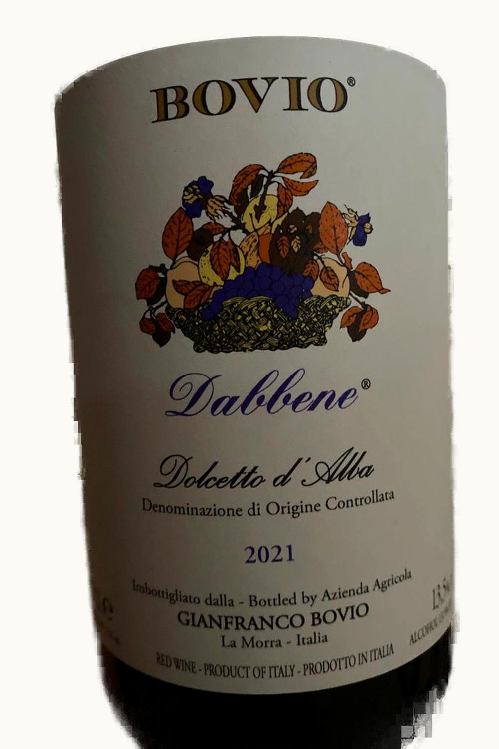 Gianfranco Bovio Dabbene Dolcetto d'Alba, 1982