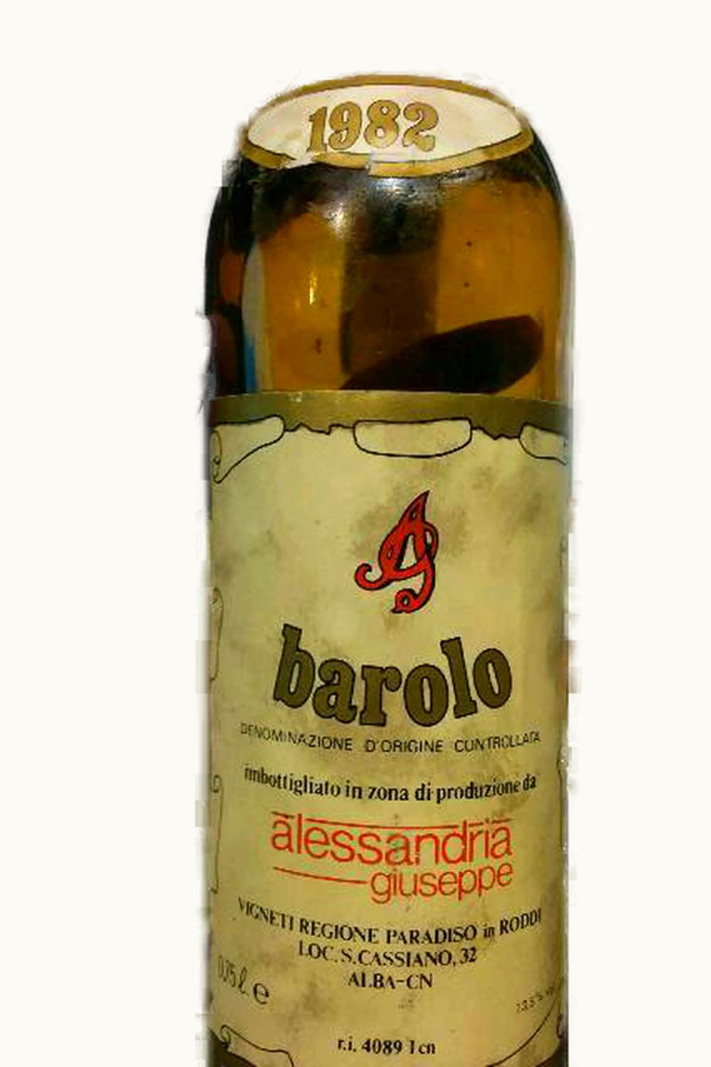 Alexandria Giuseppe Barolo, 1982