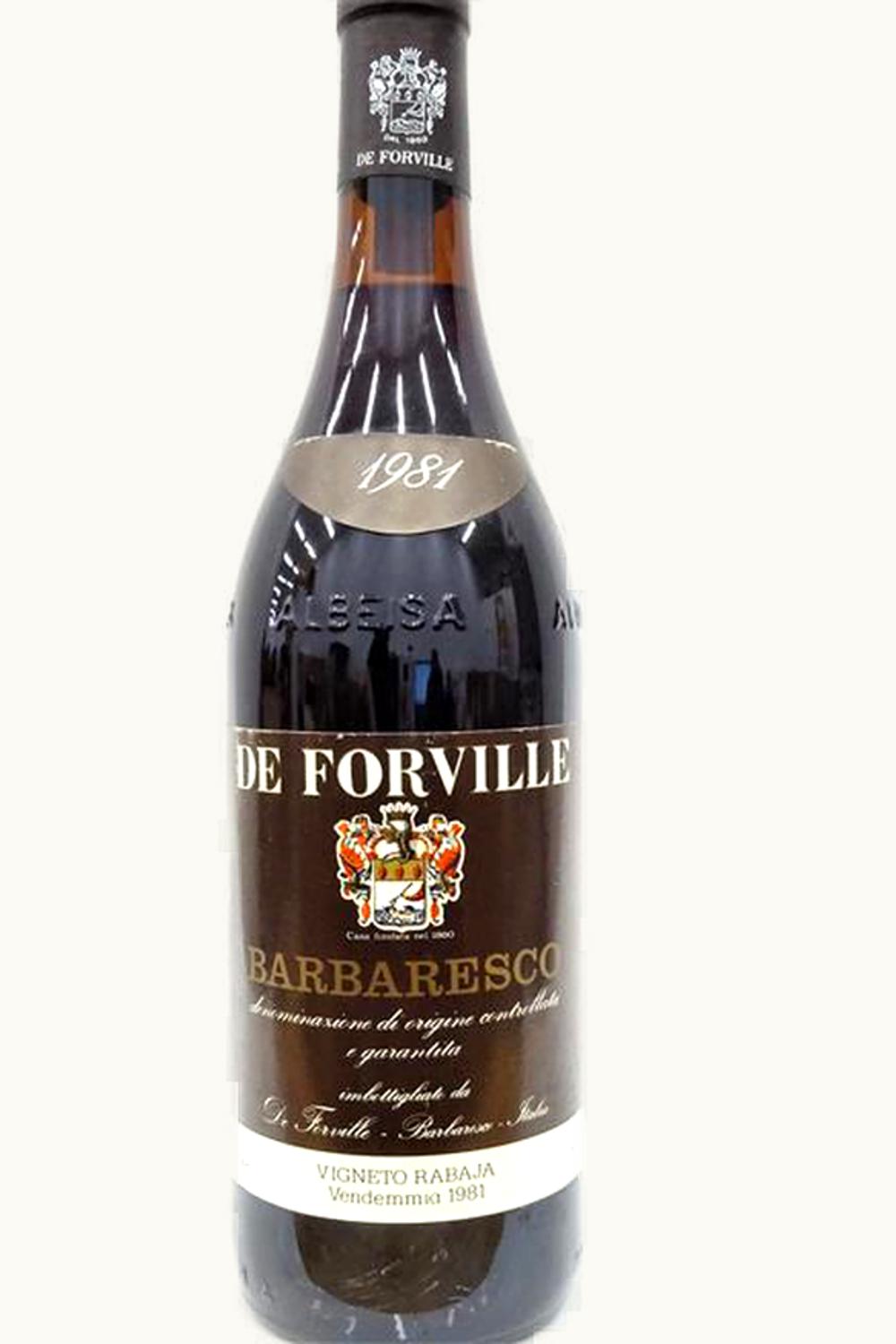 De Forville Vigneto Rabajà, 1981