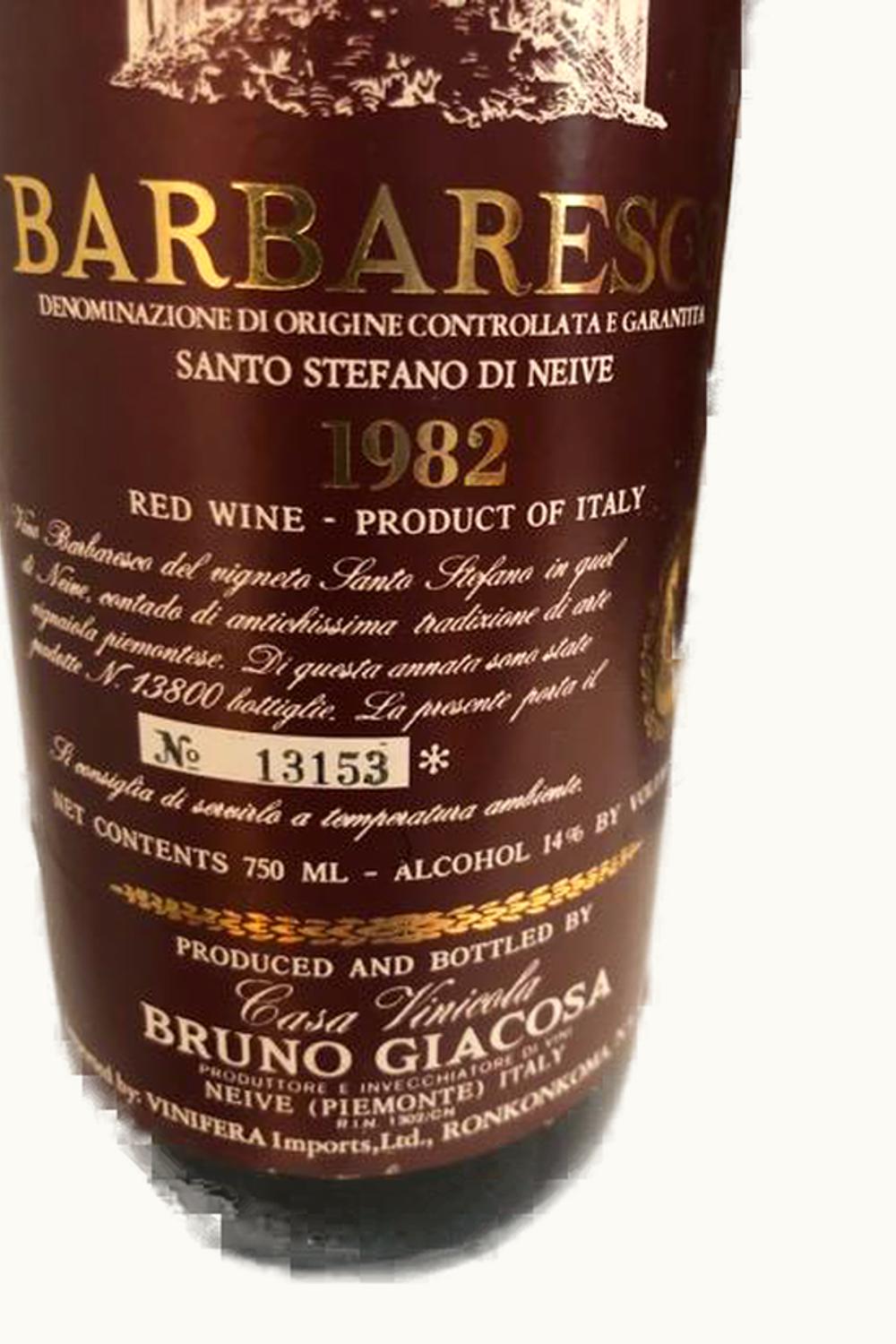 Bruno Giacosa Albesani Santo Stefano, 1980