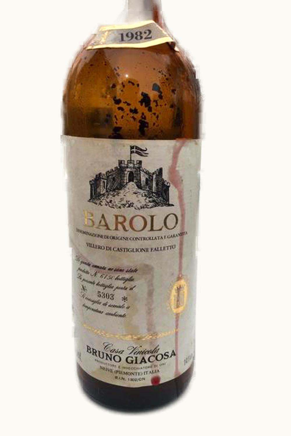 Bruno Giacosa VIllero di Castiglione Falletto, 1980