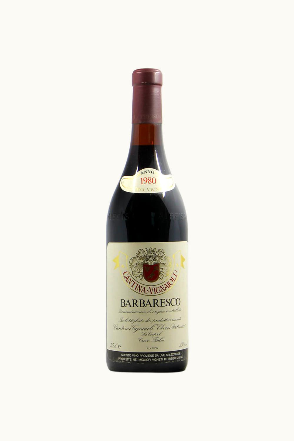 Cantina VIgnaioli Elvio Pertinace Barbaresco, 1980