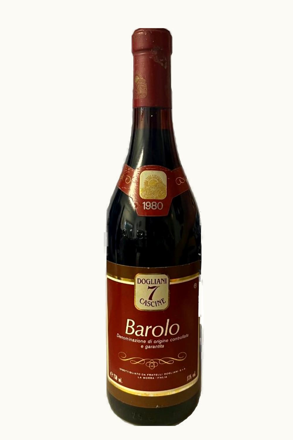 Seven Sette Cascine Barolo, 1980