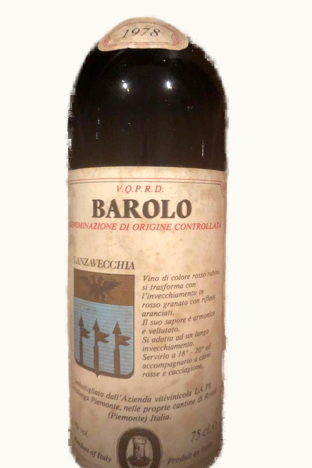 Cantina Lanzavecchia Barolo, 1980