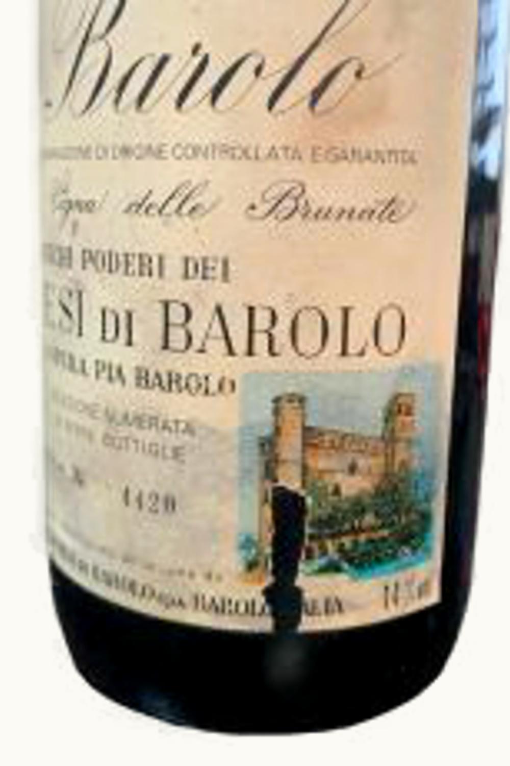 Marchesi di Brunate Barolo, 1980