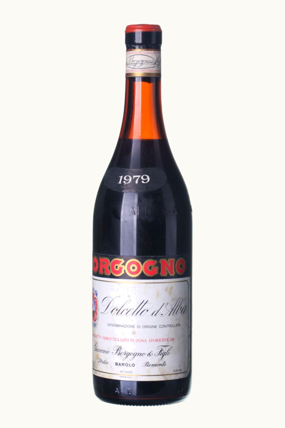 Giacomo Borgogno & Figli Dolcetto d'Alba, 1979