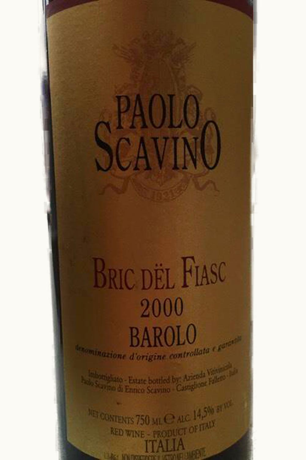Paolo Scavino Bric Fiasc Riserva Barolo, 1979