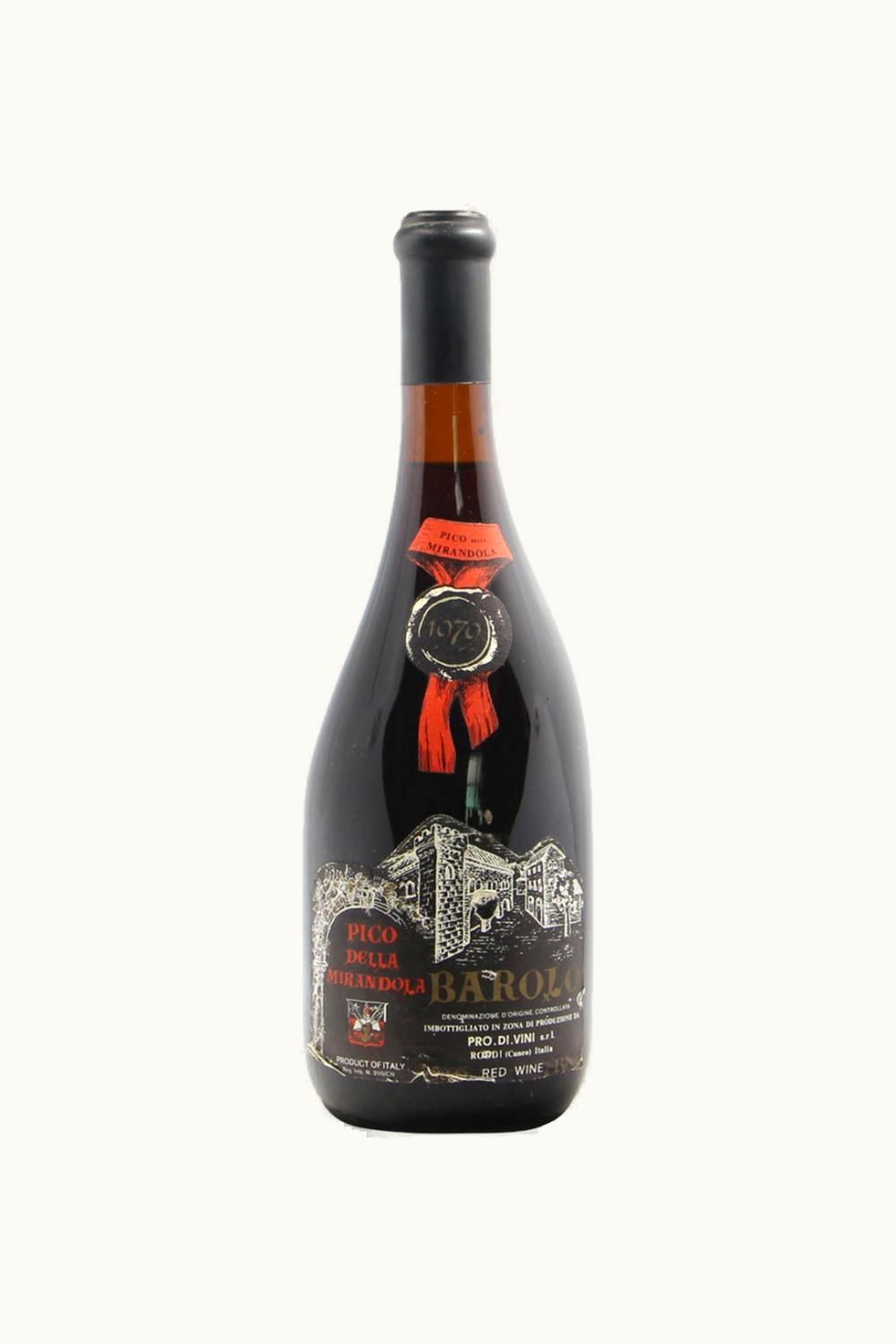 Pico della Mirandola Barolo, 1979