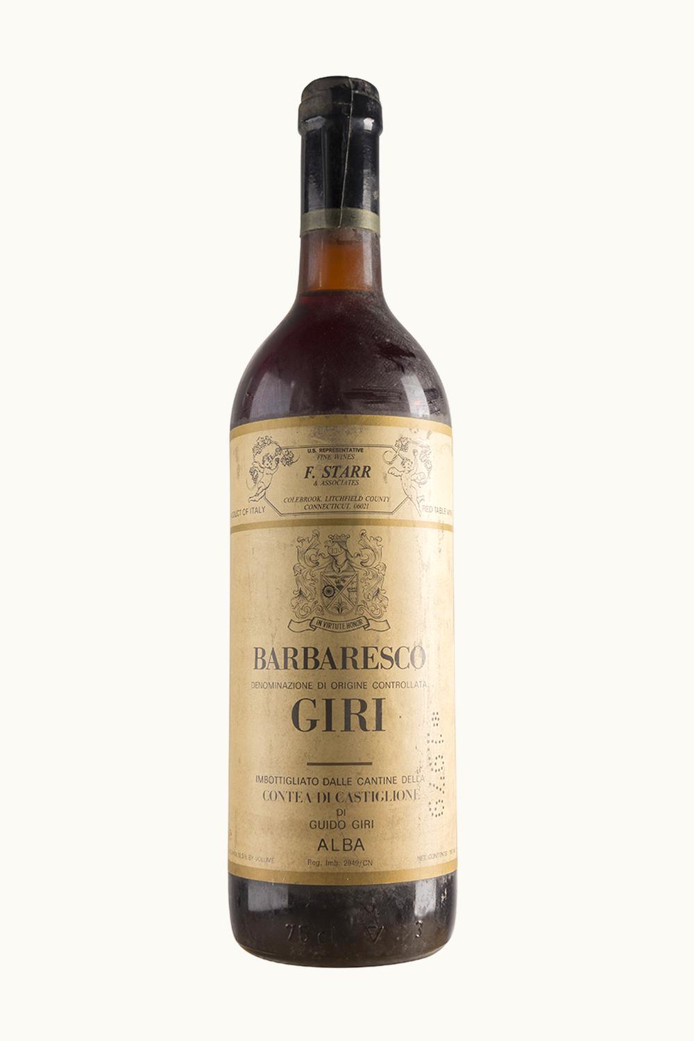 Cassetta Barbaresco, 1979