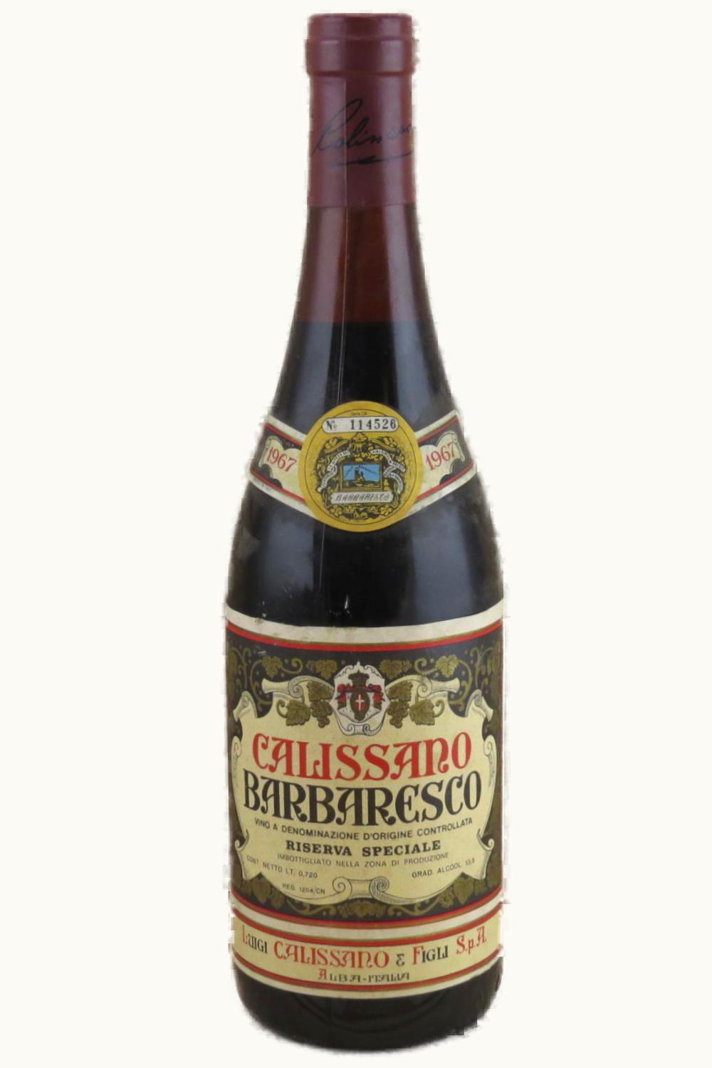 Luigi Calissano Riserva Speciale Barbaresco, 1979