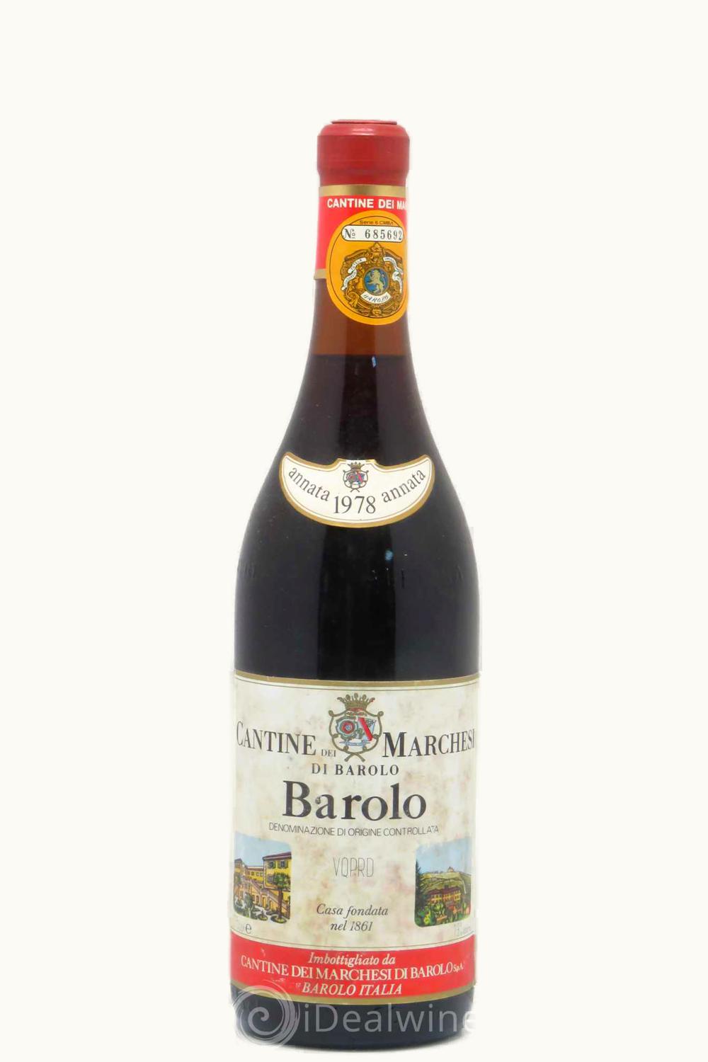 VIlla Doria Riserva Speciale Barolo, 1978