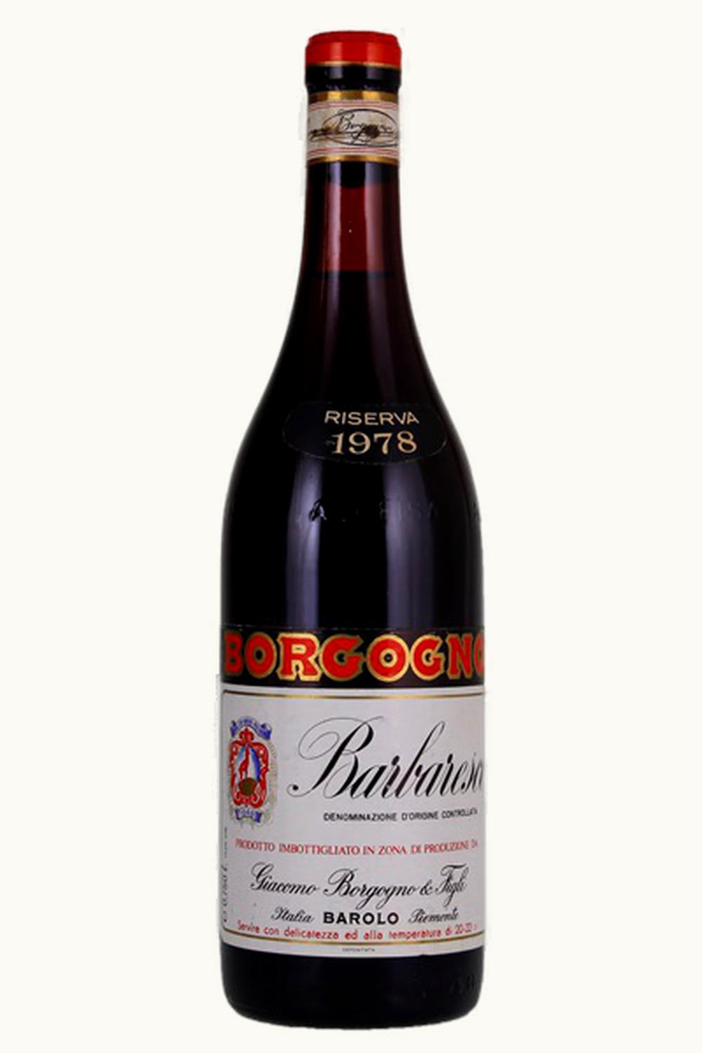 Giacomo Borgogno & Figli Riserva Barbaresco, 1978