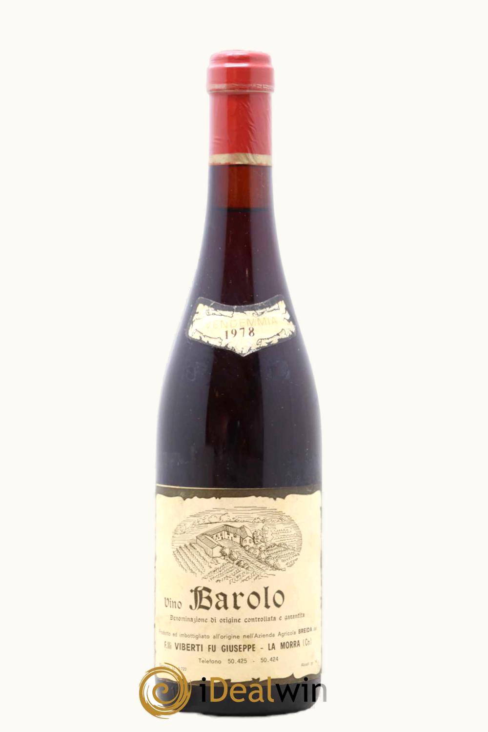 VIberti Giovanni St. Peter Riserva Barolo, 1978