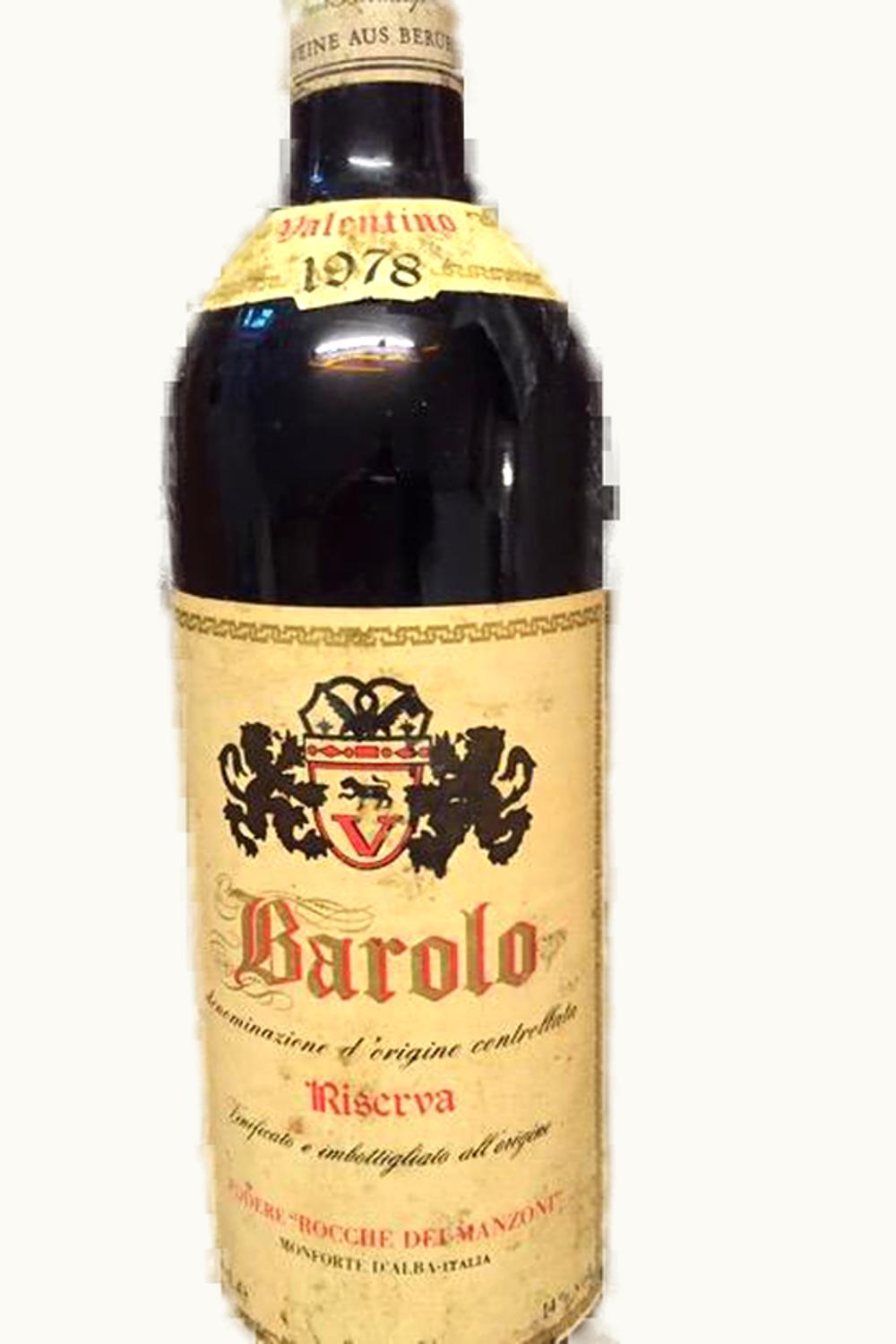 Podere Rocche dei Manzoni Riserva Barolo, 1978