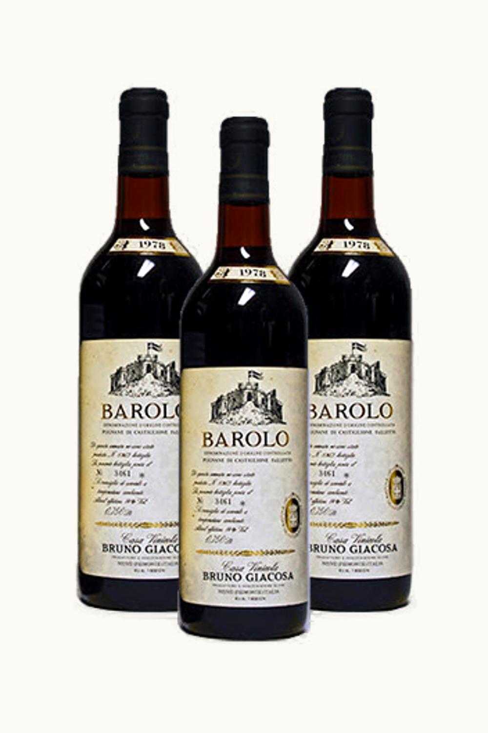 Bruno Giacosa Arione di Serralunga d'Alba Barolo, 1978