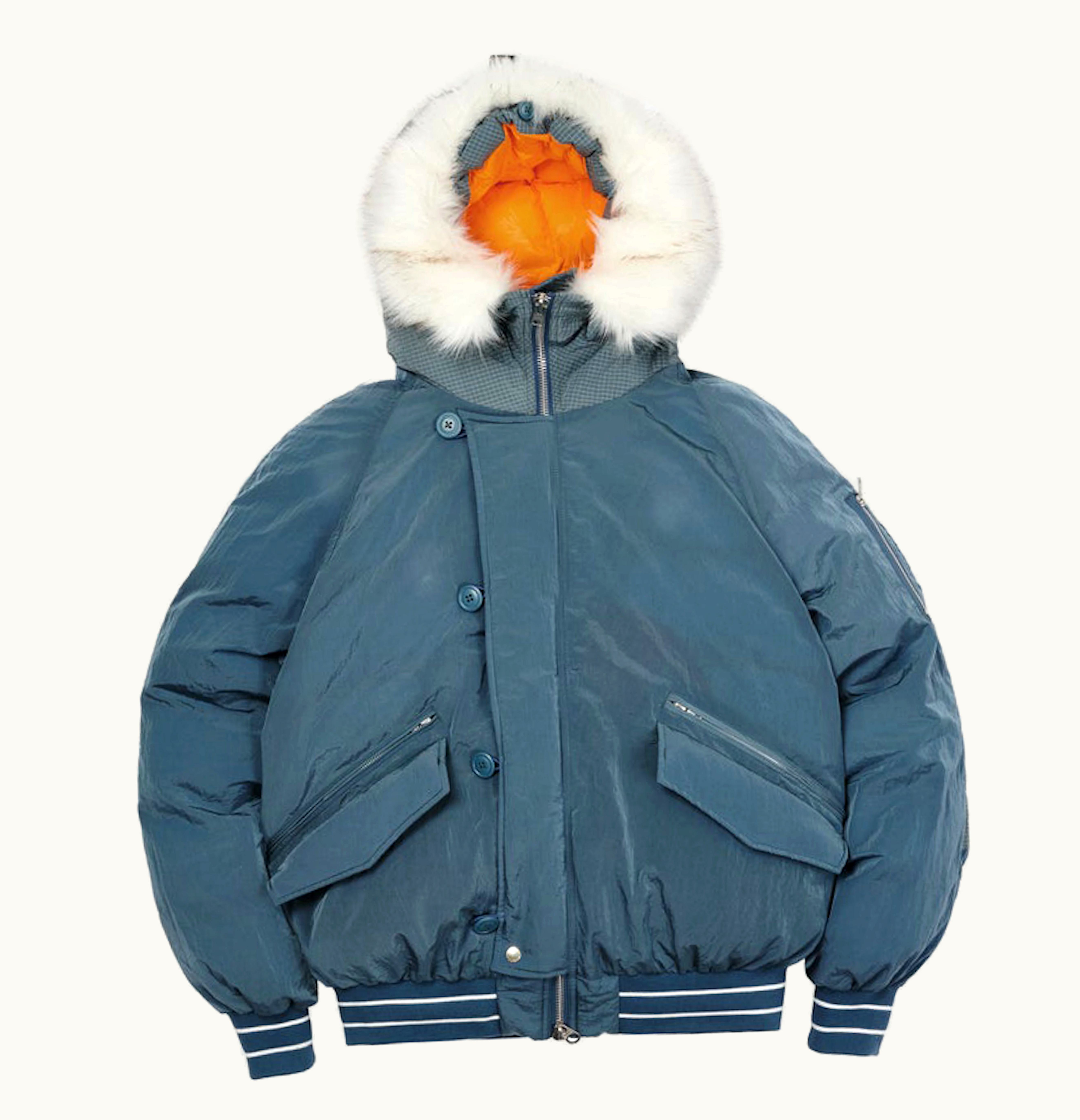 Palace Palace P 2B Short Parka FW21 Blue