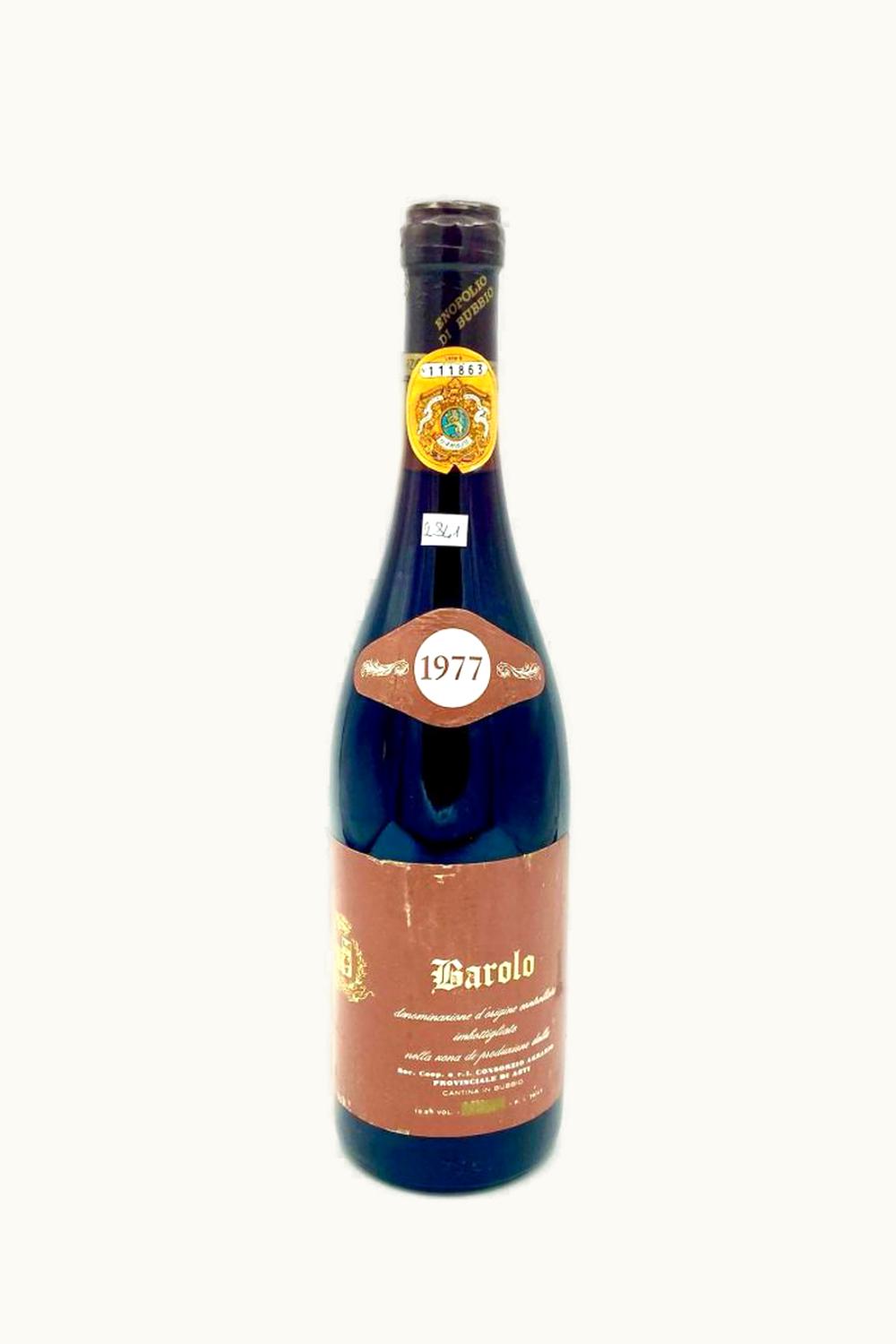 Consorzio Agrario Provence di Asti Barolo, 1977