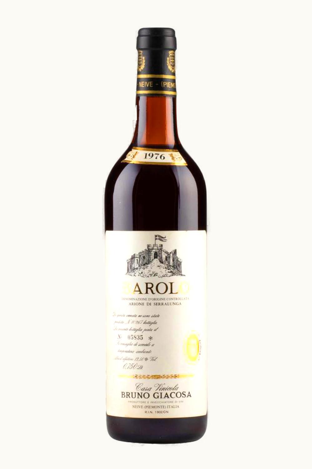 Bruno Giacosa Arione di Serralunga d'Alba Barolo, 1976