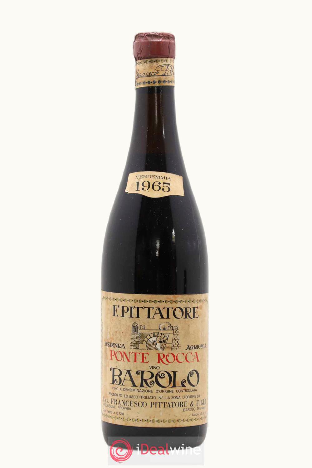 Francesco Pittatore Ponte Rocca Barolo, 1976