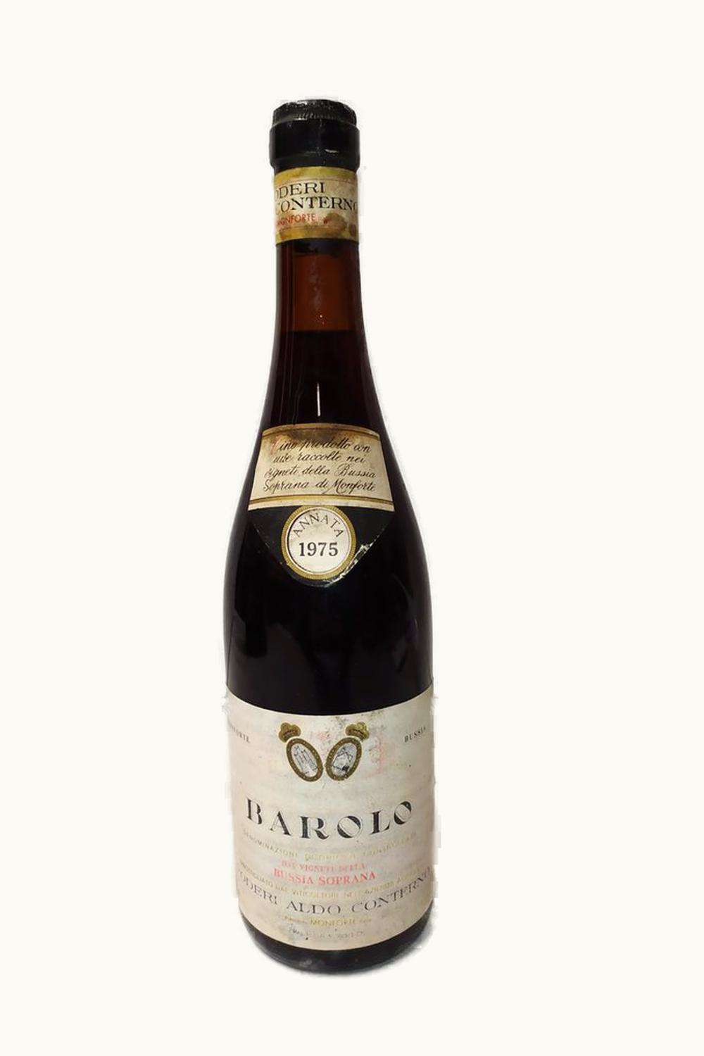 Podere Aldo Conterno Soprana Bussia Barolo, 1975