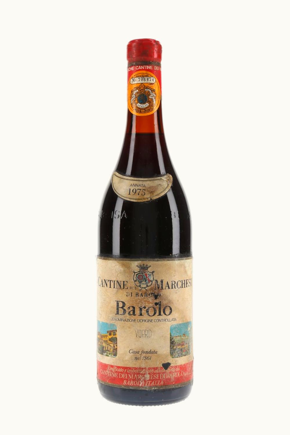 Marchesi di Barolo Gatij Brachetto d'Acqui, 1975