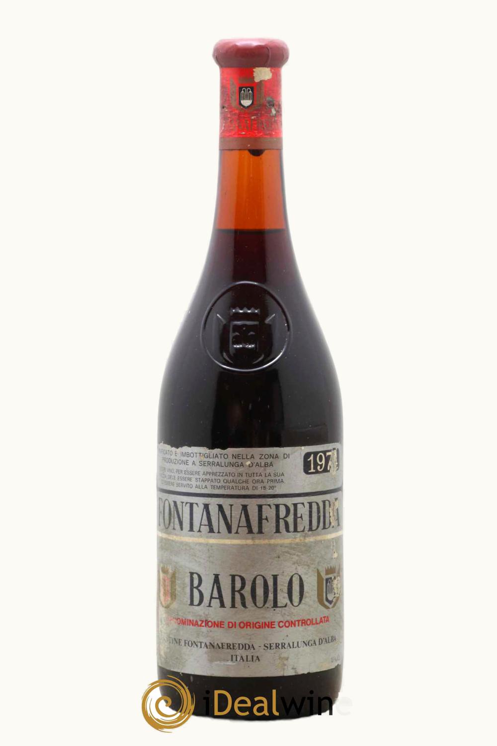 Fontanafredda Serralunga d'Alba Barolo, 1974