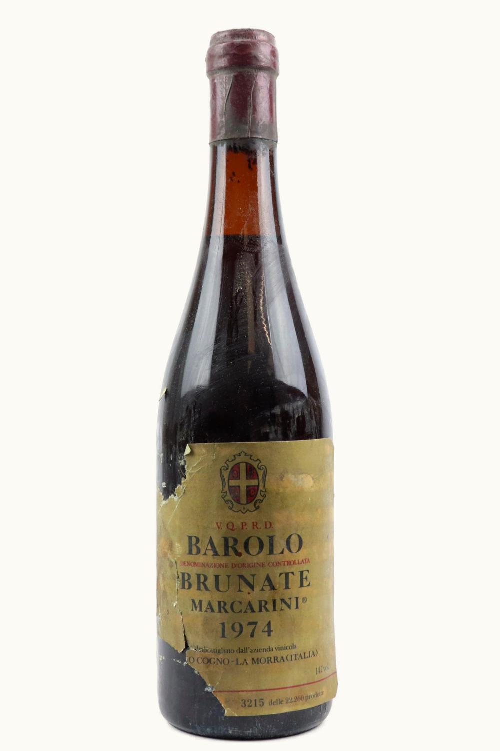 Marcarini Brunate Barolo, 1974