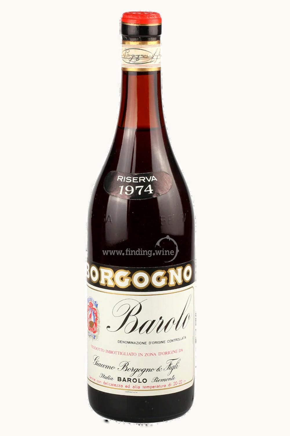 Giacomo Borgogno & Figli Riserva Barbaresco, 1974