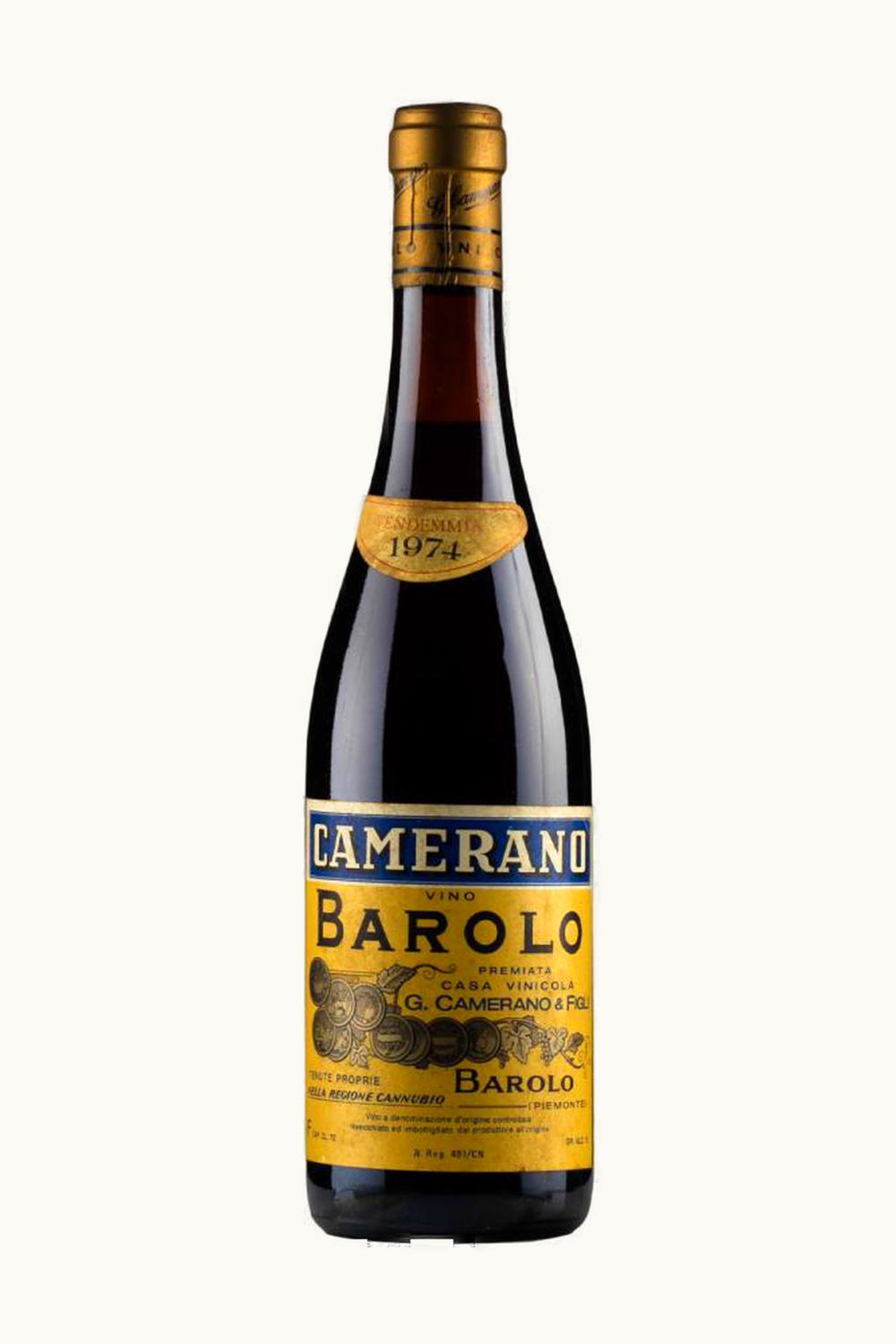 Camerano Cannubi St. Lorenzo Barolo, 1974