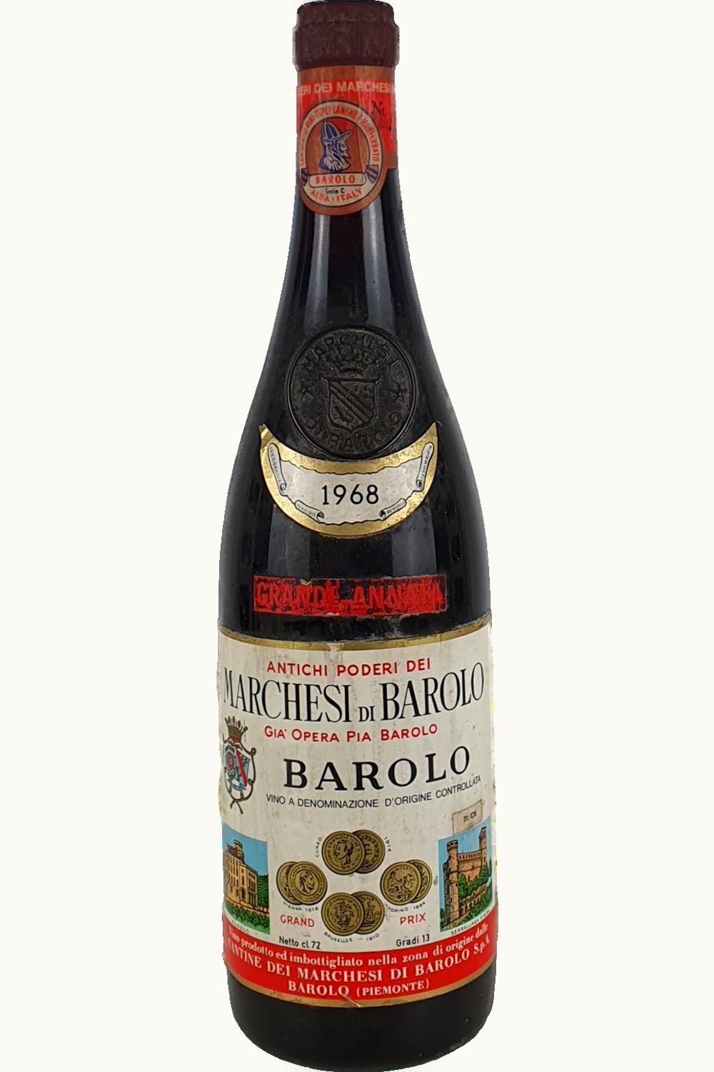 Marchesi di Barolo Marchesi di Barolo Riserva della Castellana Gia' Opera Pia, 1973