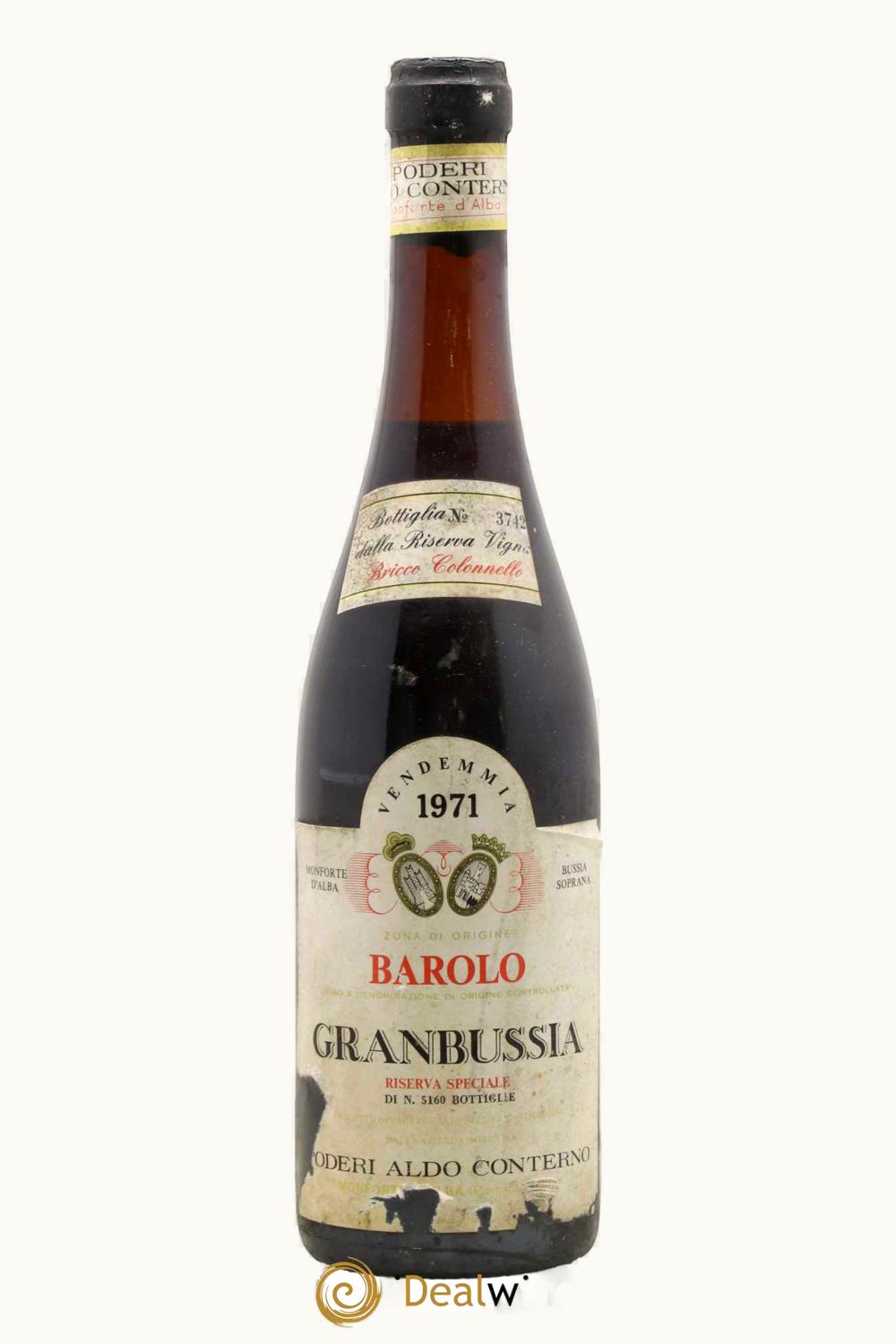 Podere Aldo Conterno Grand Bussia Riserva Barolo, 1971