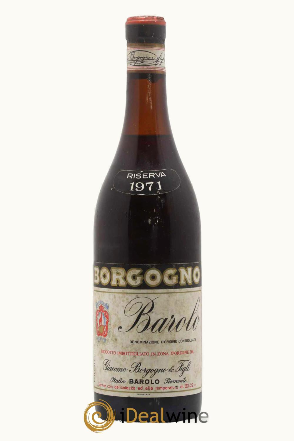 Giacomo Borgogno & Figli Giacomo Borgogno & Figli Riserva Barolo, 1971