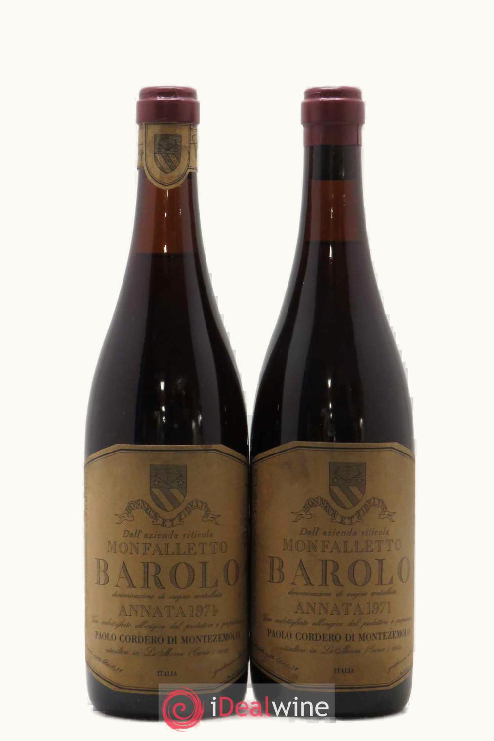 Cordero di Montezemolo Monfalletto Barolo, 1971