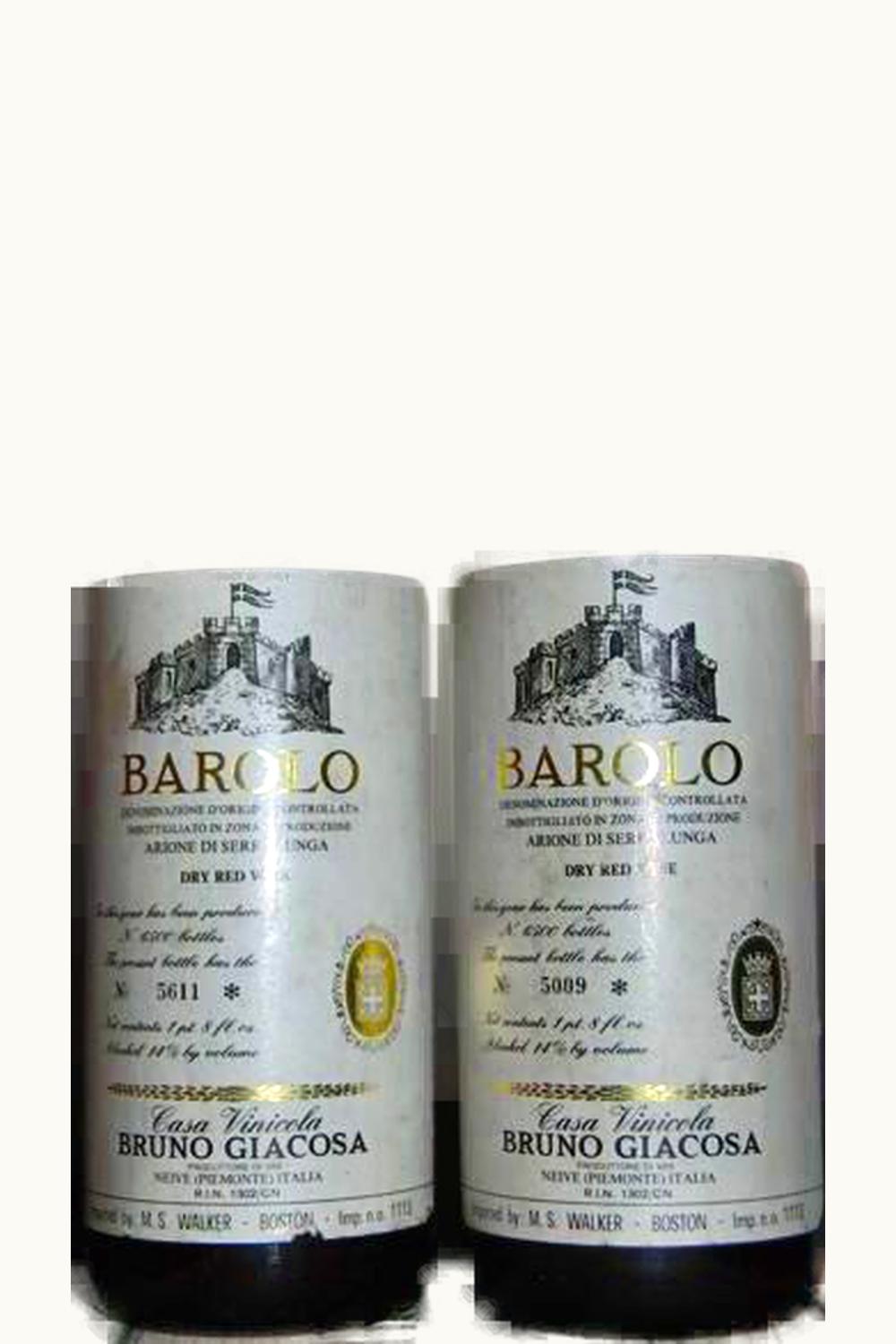 Bruno Giacosa Arione di Serralunga d'Alba Barolo, 1971