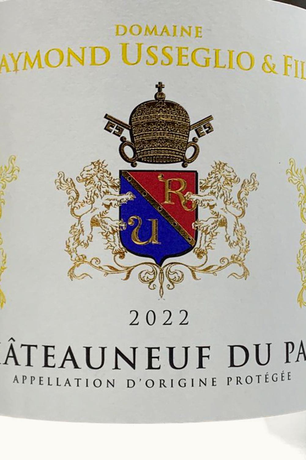 Domaine Raymond Usseglio Blanc Châteauneuf du Pape, 2022