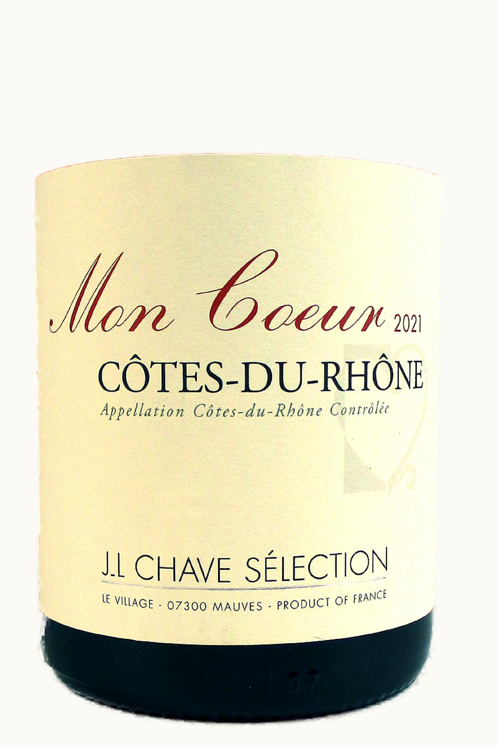 Domaine Jean-Louis Chave Domaine Jean-Louis Chave Sélection Mon Coeur Côte du Rhône, 2021