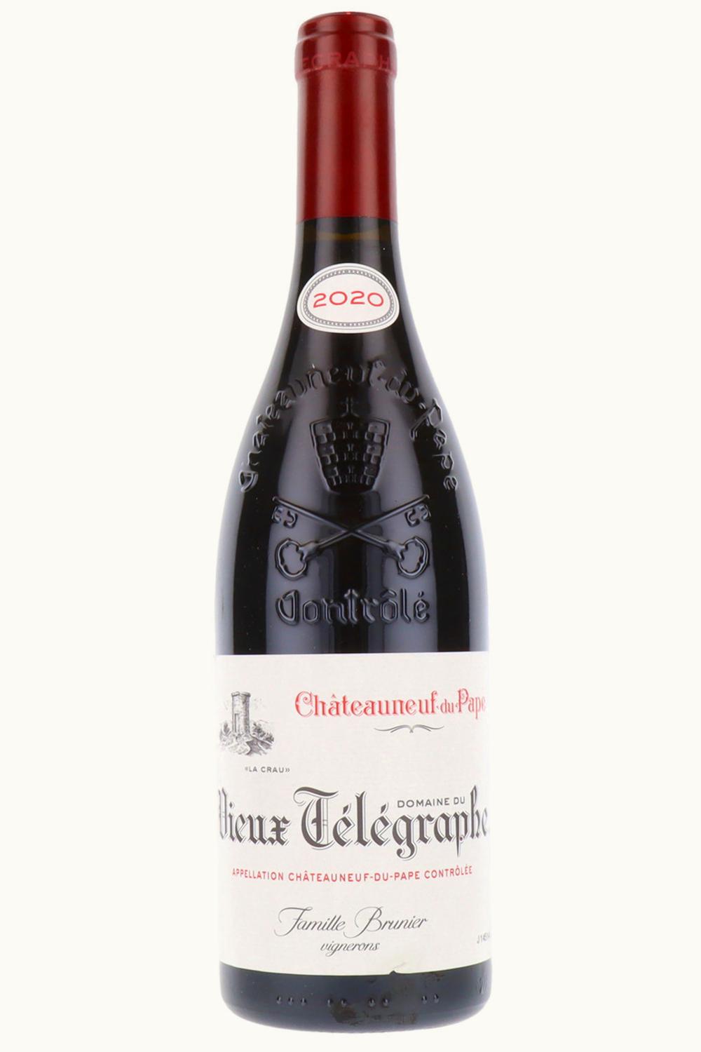 Domaine du Vieux Télégraphe Domaine du Vieux Télégraphe Châteauneuf-du-Pape La Crau, 2020