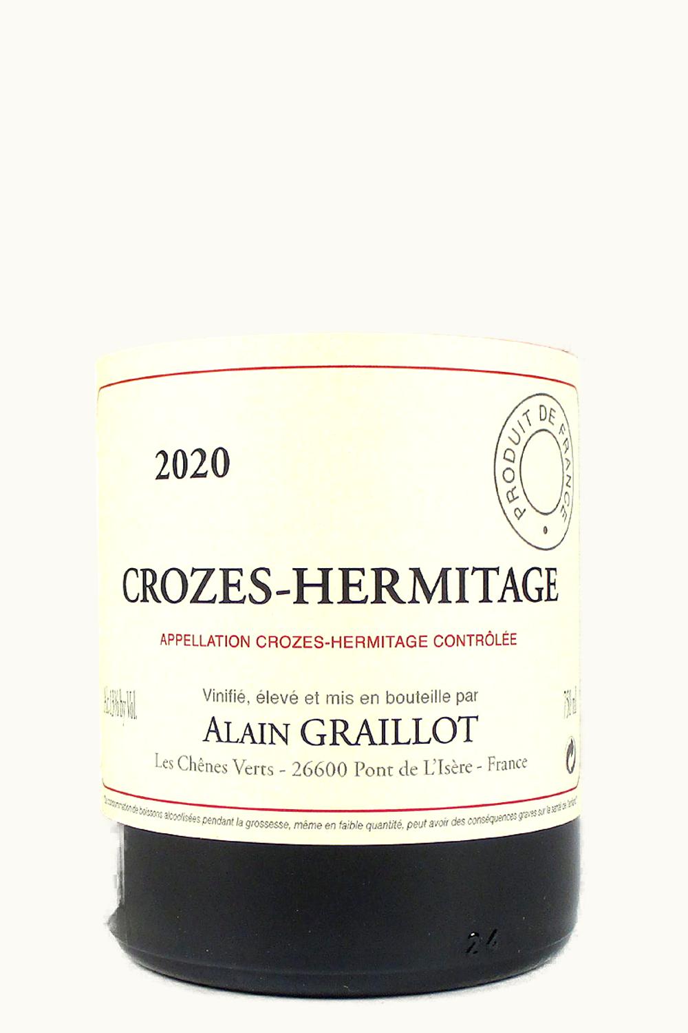 Domaine Alain Graillot Domaine Alain Graillot Crozes-Hermitage, 2020