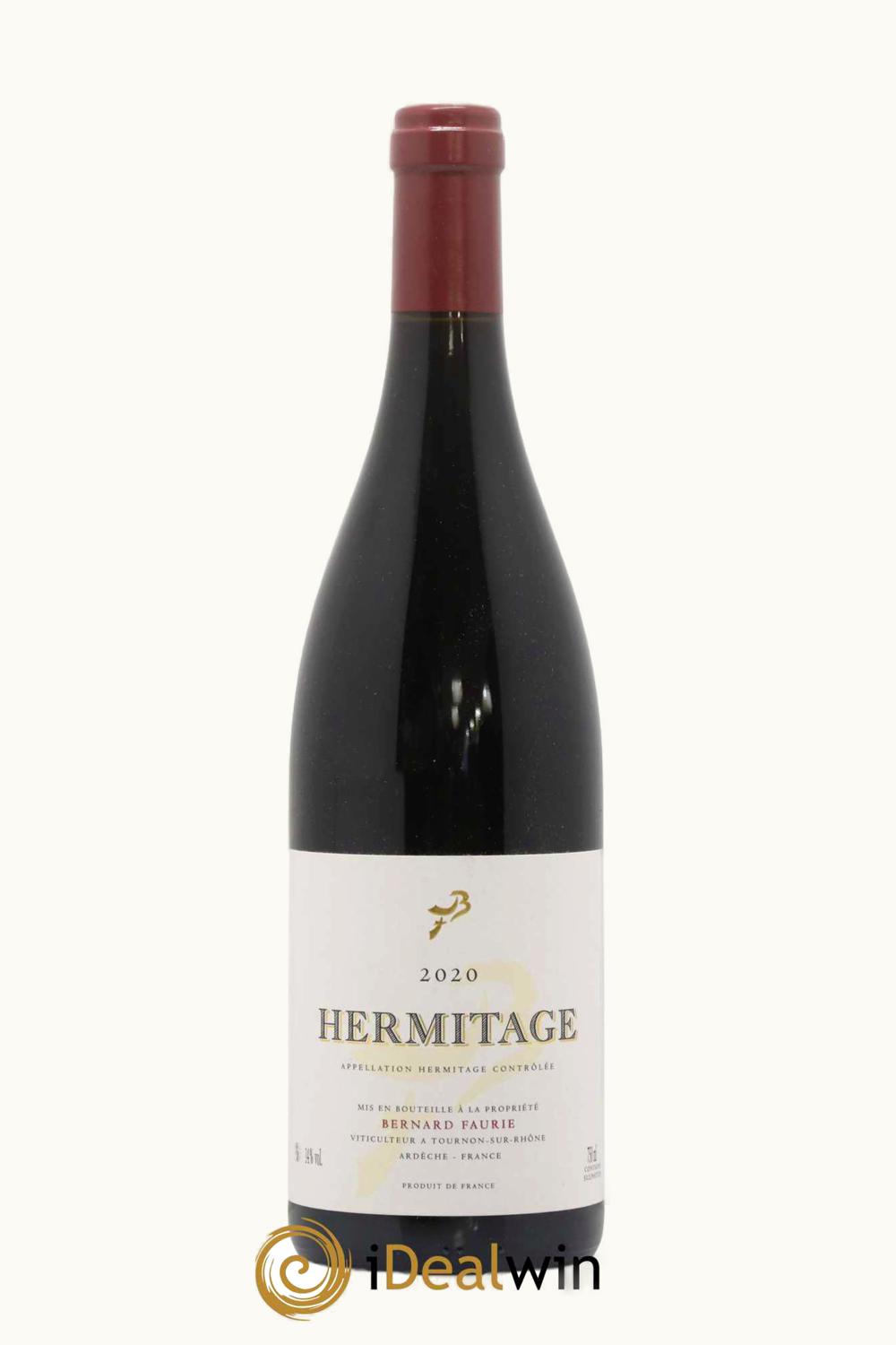 Bernard Faurie Rouge Hermitage, 2020